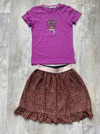 Moodstreet rok en shirt maat 146-152 ZGAN, Moodstreet, Meisje, Ophalen of Verzenden, Zo goed als nieuw