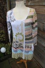 Jurk gekleurd Kooi mt 1/36 Vaste prijs AANBIEDING, Kleding | Dames, Ophalen of Verzenden, Zo goed als nieuw, Knielengte, Maat 36 (S)