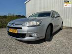 Citroen C5 Tourer 1.6 THP Business Navi Pdc Klimaat Automaat, Euro 5, Gebruikt, Leder en Stof, Parkeersensor