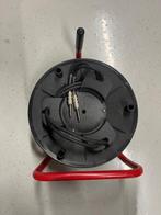 luidspreker kabel 2 x 15 mtr op katrol met Jack/Jack aansl., Overige typen, Zo goed als nieuw, 120 watt of meer, Ophalen