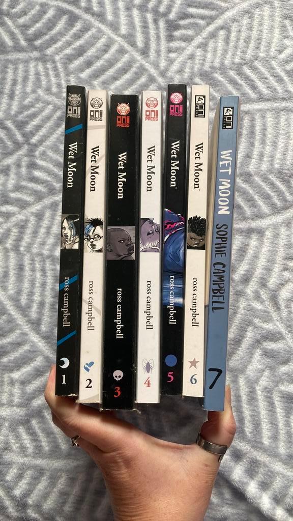 Wet Moon - Sophie Campbell (complete serie/ 7 volumes), Boeken, Strips | Comics, Zo goed als nieuw, Verzenden