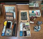 Antieke Scheerspullen & Militaria lot, Antiek en Kunst, Ophalen of Verzenden