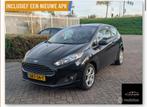 Ford Fiësta 1.25 60KW 3DR 2014 Zwart, Auto's, Ford, Stof, 600 kg, 4 cilinders, Zwart