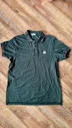 Moncler polo groen maat L, Kleding | Heren, Polo's, Ophalen of Verzenden, Zo goed als nieuw, Groen