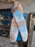 Marccain sjaal bruin blauw fluffy, Kleding | Dames, Mutsen, Sjaals en Handschoenen, Sjaal, Zo goed als nieuw, Verzenden