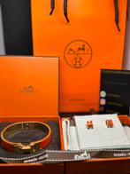 HERMES sieraden set oorbellen en armband, Ophalen of Verzenden, Nieuw
