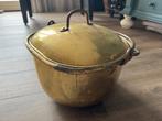 Koperen ketel met deksel, Antiek en Kunst, Antiek | Koper en Brons, Ophalen of Verzenden, Koper