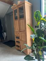 Kast van teak, Huis en Inrichting, Kasten | Vitrinekasten, Ophalen of Verzenden, Zo goed als nieuw, 25 tot 50 cm, 50 tot 100 cm
