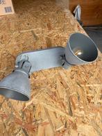 Industriële Plafondlamp - Prima Staat!, Ophalen, Zo goed als nieuw, Metaal, Minder dan 50 cm