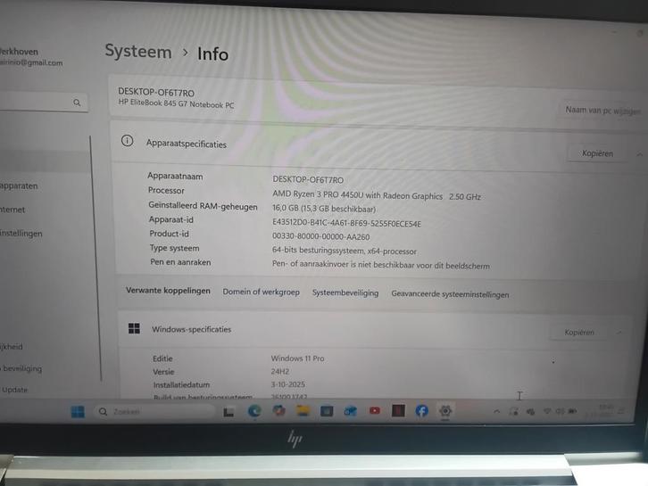 Gaming Laptop - Lichte schade, incl. oplader, Computers en Software, Windows Laptops, Gebruikt, 14 inch, SSD, 2 tot 3 Ghz, 16 GB