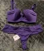 Chantal Thomass  Setje 75 D slipje 40, Kleding | Dames, Ophalen of Verzenden, Paars, Setje