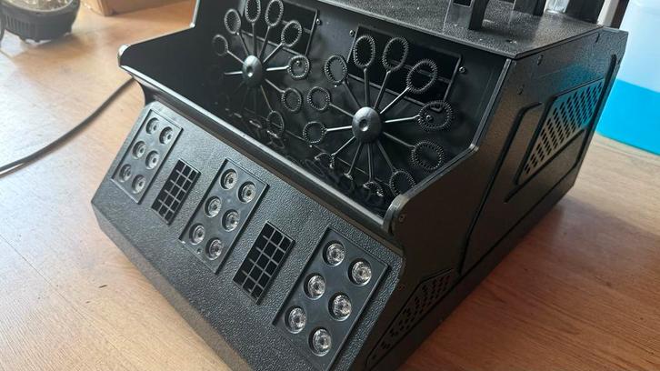 Rook & Bellenblaas Machine met LED, Muziek en Instrumenten, Licht en Laser, Nieuw, Rookmachine, Kleur, Ophalen of Verzenden