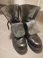 Vintage Undercover UK combat boots zwart leer maat 12, Kleding | Heren, Schoenen, Ophalen of Verzenden, Zwart, Boots