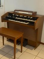 Mooi Hammond L-serie orgel met bijpassend bankje, Ophalen, Gebruikt, 2 klavieren, Orgel