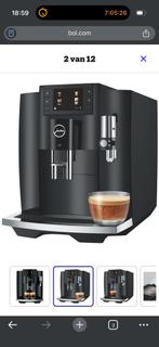 Jura E8 Piano Black (EB) - Zo goed als nieuw, 1 jaar oud, Witgoed en Apparatuur, Koffiezetapparaten, Ophalen, Afneembaar waterreservoir