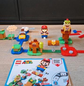 Lego mario starterset en uitbreidingen beschikbaar voor biedingen