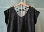 Zwarte blouse met ajour maat XL nieuw, Kleding | Dames, Blouses en Tunieken, Ophalen of Verzenden, Nieuw, Maat 46/48 (XL) of groter