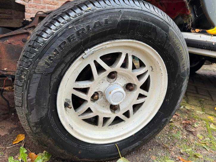 VW Kever Velgen 14 inch met Band 195/65, Auto diversen, Auto-accessoires, Gebruikt, Ophalen of Verzenden