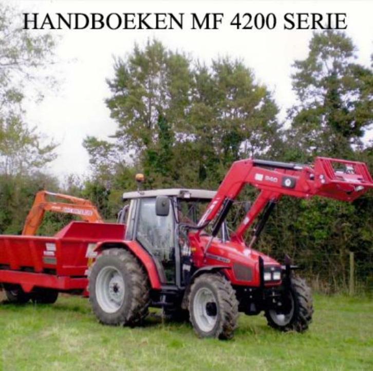 Handboek MF 4215 4220 4225 4235 4240 4245 4255 4260 4270, Boeken, Vervoer en Transport, Nieuw, Tractor en Landbouw, Ophalen of Verzenden