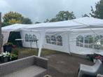 Partytent 9x3m - Zo goed als nieuw!, Tuin en Terras, Partytenten, Opvouwbaar, Partytent, Minder dan 4 meter, Zo goed als nieuw