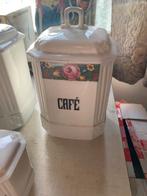 Vintage Franse Voorraadpotten Set, Huis en Inrichting, Ophalen of Verzenden, Gebruikt