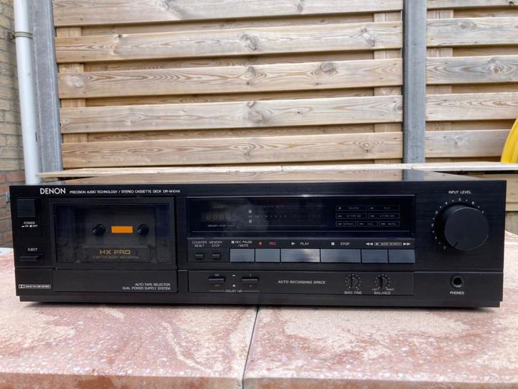Denon stereo cassette deck DR-M10HX, Audio, Tv en Foto, Cassettedecks, Enkel, Denon, Tiptoetsen, Tape counter, Ophalen of Verzenden