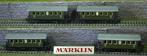 4040 Marklin  rijtuigjes  ( 4 x ), Wisselstroom, Gebruikt, Wagon, Ophalen of Verzenden