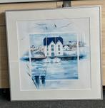 Schilderij  Maritiem Ingelijst, Huis en Inrichting, Woonaccessoires | Schilderijen, Tekeningen en Foto's, Ophalen, Minder dan 50 cm