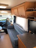 VAKANTIE KLAAR Hymer B584 2.8JTD bj 12-2002 APK 21-6-‘26, Caravans en Kamperen, Campers, Particulier, Integraal, Hymer