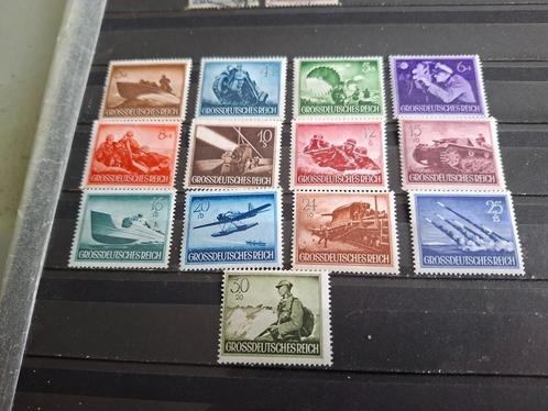 Reich, Tag der Wehrmacht 1944, Michel 873/885 postfris, Postzegels en Munten, Postzegels | Europa | Duitsland, Duitse Keizerrijk