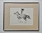 Aad Verhoog - Paardjes - Drie ingelijste etsen 1971, Ophalen