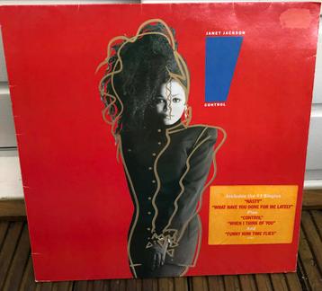 LP Janet Jackson - Control ( o.a. Nasty, Let’s wait awhile ) beschikbaar voor biedingen