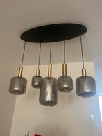 Hanglamp smoke glas / rook glas, Huis en Inrichting, Lampen | Hanglampen, Ophalen of Verzenden, Zo goed als nieuw, Glas, Minder dan 50 cm