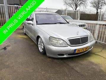 Mercedes-Benz S-Klasse 500 (bj 2000, automaat) beschikbaar voor biedingen