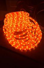 Lichtsnoer / kerstverlichting slang. 15mtr, Rood/oranje!, 15mtr, Rood/oranje, Nieuw, Ophalen of Verzenden, Kerstverlichting