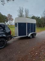 Titan paardentrailer, Ophalen, Gebruikt, Hout, 2-paards trailer