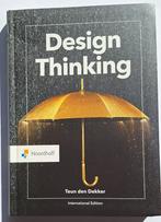 Boek Design Thinking NIEUW!, Ophalen of Verzenden, Beta, Nieuw, HBO