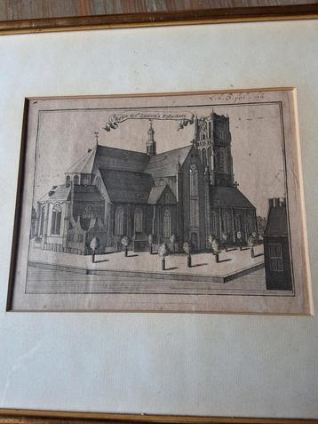 Ets St Laurens Kerk Rotterdam  beschikbaar voor biedingen