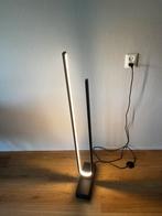 Mooie zwarte staande ledlamp van ikea pilskott, Huis en Inrichting, Lampen | Vloerlampen, Ophalen, Zo goed als nieuw, 150 tot 200 cm