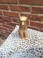 Beeldje panter goud 9 cm hoog, Ophalen, Zo goed als nieuw