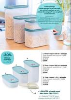 TUPPERWARE Time Keepers actie - bewaren - voorraad bus, Huis en Inrichting, Keuken | Tupperware, Ophalen of Verzenden, Nieuw, Overige typen