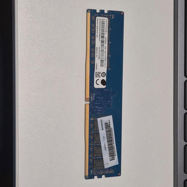 Ramaxel 8GB PC4-2400T desktop geheugen, Computers en Software, RAM geheugen, Gebruikt, Desktop, 8 GB, DDR4, Verzenden