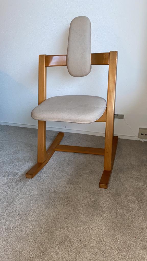 Stokke Varier Pendulum Stoel, Huis en Inrichting, Stoelen, Gebruikt, Eén, Hout, Overige kleuren, Ophalen of Verzenden