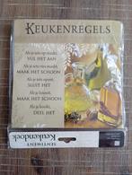 Keukendoek met keukenregels, Huis en Inrichting, Keuken | Textiel, Ophalen of Verzenden, Nieuw, Theedoek of Handdoek