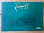 Range Rover Autobiography brochure - 1999, Ophalen of Verzenden