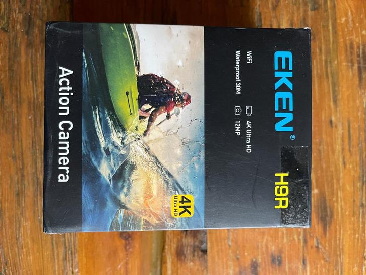 Eken H9R action camera – 4K Ultra HD met accessoires, Audio, Tv en Foto, Actiecamera's, Zo goed als nieuw, Overige merken, Ophalen of Verzenden