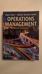 Operations Management- Ninth edition 9781292253961, Ophalen of Verzenden, Zo goed als nieuw