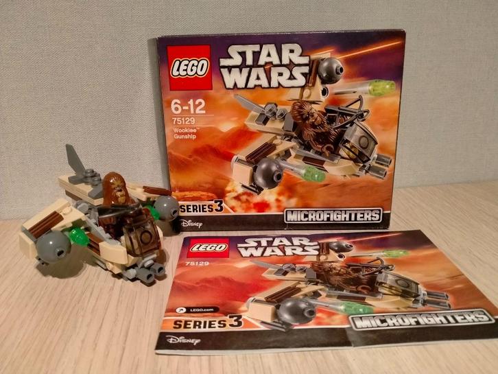 Lego 75129 Star Wars Wookie Gunship Microfighter Series 3, Kinderen en Baby's, Speelgoed | Duplo en Lego, Zo goed als nieuw, Lego