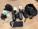 Canon EOS 1000D met lenzen en tas, Audio, Tv en Foto, Fotografie | Flitsers, Ophalen of Verzenden, Gebruikt, Canon