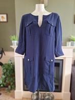 Diane von Furstenburg blauwe jurk 6 40 M Gratis Verzenden !, Kleding | Dames, Maat 38/40 (M), Zo goed als nieuw, Knielengte, Diane von Furstenberg